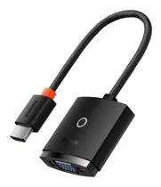 Hdmi A Vga De Marca Baseus Bs-0h010 1080p Hd Black 