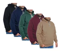 Pack X2 Buzo Hombre Talles Especiales 3xl A 8xl Premium