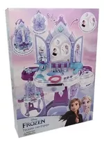 Tocador O Peinadora Frozen 2 Para Niña Con Luces Y Sonidos 