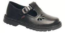 Zapato Colegial Marcel 904 Guillermina Velcro Negro 34/40