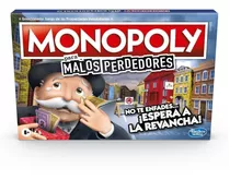 Juego De Mesa Monopoly Para Malos Perdedores Hasbro E9972