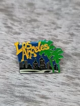 Pin Los Angeles Metálico Exclusivo De Colección Original