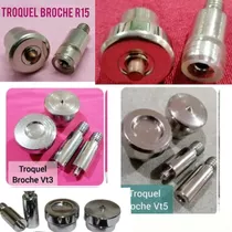 Troquel Para Broches Metalicos R15 R16 Vt3 Vt5 - Por Escoger