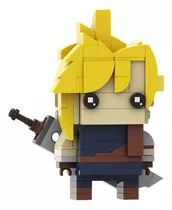 Bloco De Construção Moc Ffvii Cloud Strife Brickheadz