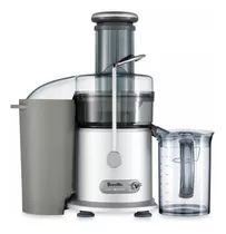 Extractor De Jugos Breville The Juice Fountain Plus Brushed Stainless Steel 110v/220v Con Accesorios