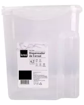 Dispenser Dispensador Contenedor Plastico De Cereal 4,2 L