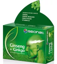 Energia Inmediata Muscular Mental Ginseng Ginkgo Guarana X40