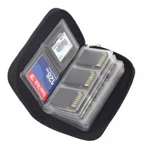 Estuche Para Memorias Sd, Compact Flash, Sdhc De 22 Espacios