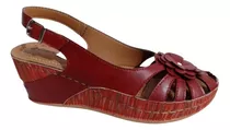 Sandalias Cuero Claris Shoes