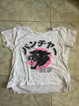 Remera Manga Corta Mujer Talle M