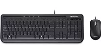 Kit Teclado E Mouse Microsoft Wired Desktop 600 Usb Abnt2