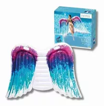 Boia Inflável Asas De Anjo - Bote Colchão Angel Wings Intex