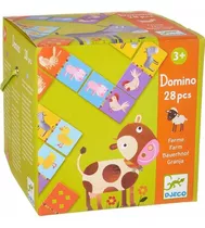 Domino Djeco Juego Animales Granja Cadaques Kids