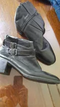 Botas Hush Puppies Cortas Negras Talle 40 Dama 