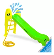 Tobogán Vxplay 3 Escalones Plegable Rotomoldeo Pileta Agua