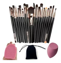 Set Brochas Maquillaje Profesional Brochas Para Ojos ,23pcs