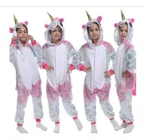 Pijama Kigurumi Para Niñas  De Unicornio Divertida Y Cómoda