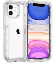 Funda Protector Uso Rudo 360 Para iPhone 11 12 13 Xr 8 Plus