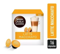 Cafe En Capsulas Nescafe Dolce Gusto Latte Macchiato X 16 Un