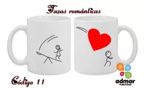 Par De Tazas Ceramicas Enamorados Parejas Personalizadas