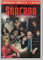 Dvd Família Soprano - 4ª Temporada Box 4 Discos - Lacrado