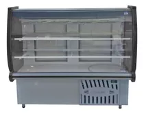 Vitrina Mostrador Refrigerado Debras 1.5 Metros Vidrio Curvo