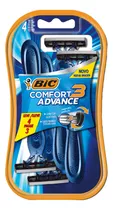 Aparelho De Barbear Bic Comfort 3 Advance Leve 4 Pague 3