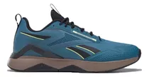 Zapatillas Reebok Crossfit Hombre Nanoflex Adv Tr Az-gri Cli