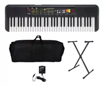 Kit Teclado Yamaha Psr-f52 + Adaptador Atril Y Estuche