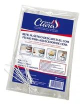 Refil Plástico Santa Clara Descartável Para Aquecer Cera 6un 110v/220v