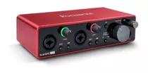 Placa De Sonido Focusrite Scarlett 2i2 2.0 2 X 2 - Fervanero