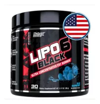  Lipo-6 Black Quemador De Grasa Polvo 30serv Usa Import