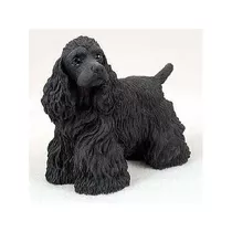 Figura De Cocker Spaniel Negro