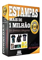 Pacote 1 Milhão Estampas Sublimação Camisetas Artes Vetores