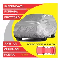 Capa Cobrir Carro Impermável Forrada Proteção Chuva Uv