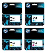 Combo De Cartuchos Hp 954 Negro Y Colores Original Imp 7720 