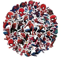 Pack 50 Sticker Spiderman Pegatina Envio Rapido Hombre Araña