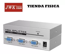 Splitter Divisor Vga De 1 Entrada Y 2 Salidas Jwk