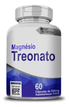 Magnésio Treonato 500mg - Matéria Prima Importada 100% Puro 