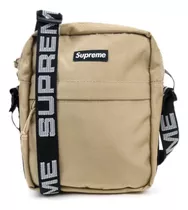 Shoulder Bag Supreme Ss18 Bege Caqui Bolsa Transversal