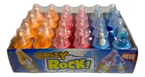 Caramelo En Polvo Crazy Rock X 24 Unidades