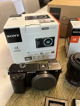 Sony Alpha A6000 24.3mp Bundle De Cámara Digital Sin Espejo 