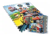 Piso Goma Eva Paw Patrol Patrulla Encastrable Puzzle Gigante