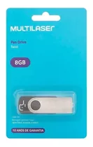  Pen Drive 8gb Multilaser Original Lacrado Pendrive 8 Giga