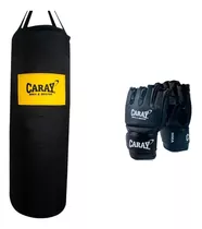 Saco De Boxeo Mma Profesional + Guantes Mma Pro Caray