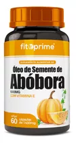 Suplemento Em Cápsulas De Óleo De Semente Abóbora 1000mg Com Vitamina E Fitoprime Pote 60 Cápsulas Softgel