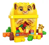 Mega Bloks / Balde De Blocos Simba Rei Leão - Mattel