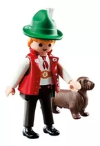 Playmobil Serie 2 Serie Sorpresa Nene Tiroles Aleman Perro