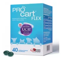 Procart Flex Cães E Gatos (colágenos) C/ 40 Capsulas