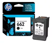 Cartucho Hp 662 Preto Original Cz103ab - 2516 3516 3546 2546